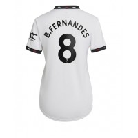 Manchester United Bruno Fernandes #8 Fußballbekleidung Auswärtstrikot Damen 2022-23 Kurzarm